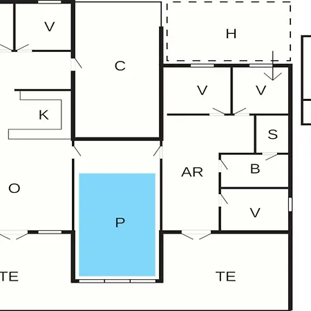 5 Star In Ringkobing Casa vacanze Klegod